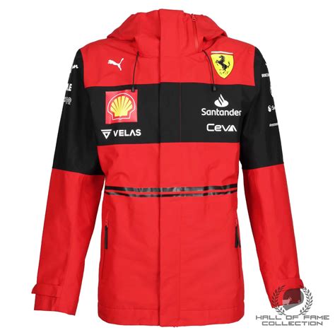 scuderia f1 rain jacket